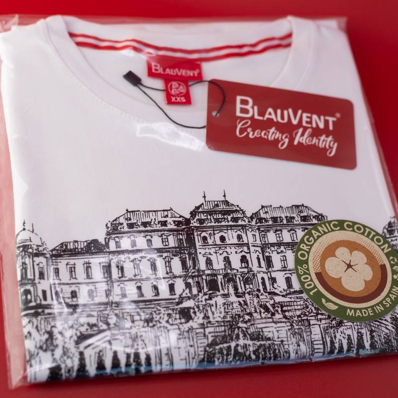 Carmesine Studiolab - Vienna Belvedere organic tshirt  10