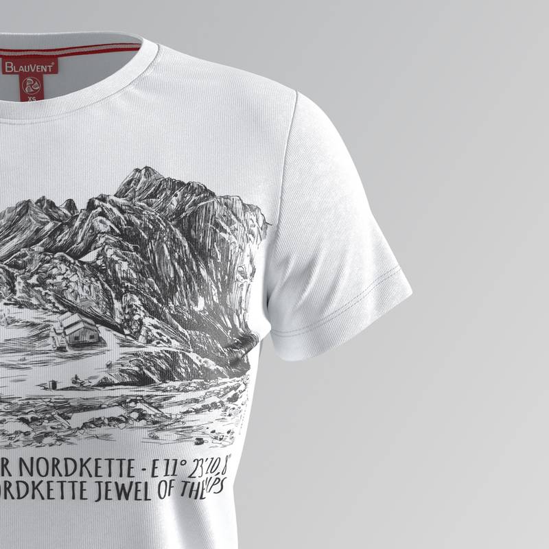 Carmesine Studiolab - Nordkette organic tshirt 1