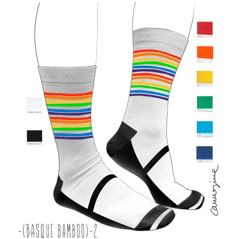 Carmesine Studiolab - Jacquard Design Socks 4