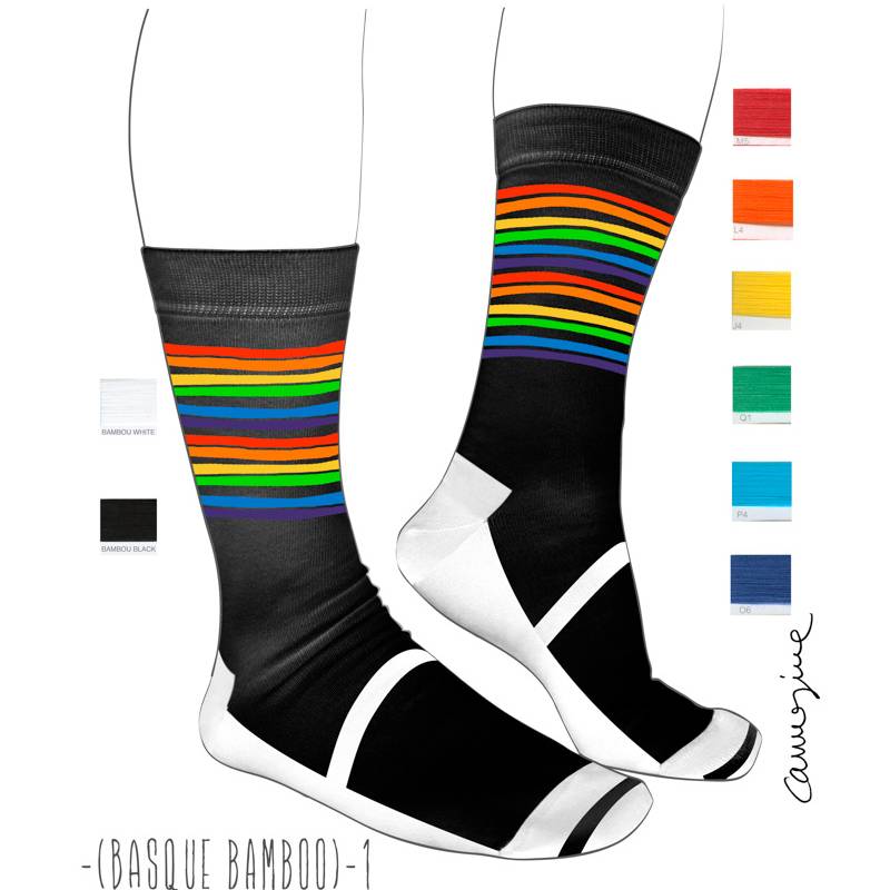 Carmesine Studiolab - Jacquard Design Socks 5