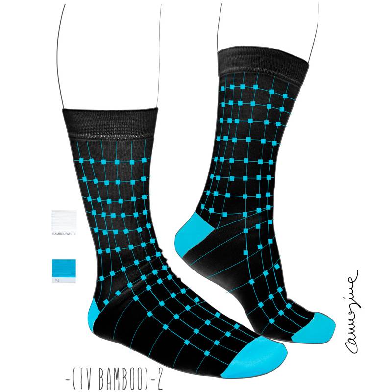 Carmesine Studiolab - Jacquard Design Socks 7