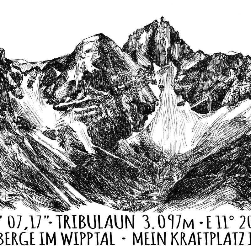 Carmesine Studiolab - Tirol T-shirt Ink Art 19